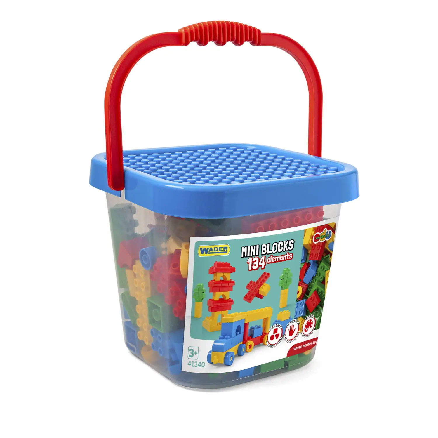 Mini Blocks klocki wielkie wiadro — 4