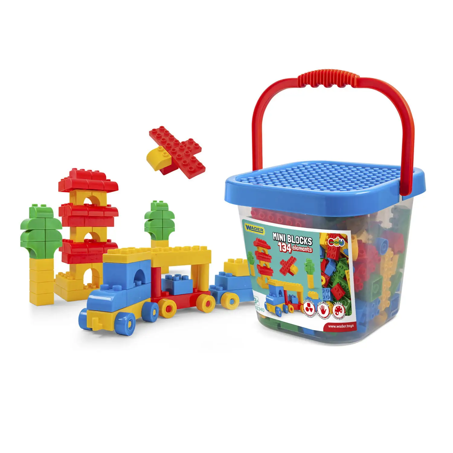 Mini Blocks klocki wielkie wiadro — 3