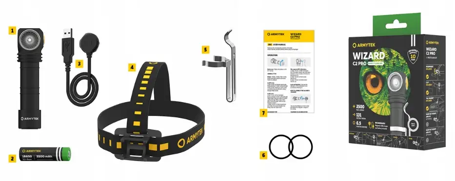 LATARKA CZOŁOWA AKUMULATOROWA USB SPORTOWA KEMPING NA ROWER BARWA CIEPŁA — 6