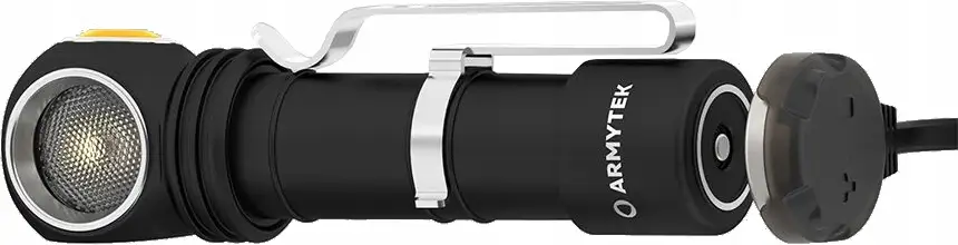 LATARKA CZOŁOWA AKUMULATOROWA USB SPORTOWA KEMPING NA ROWER BARWA CIEPŁA — 4