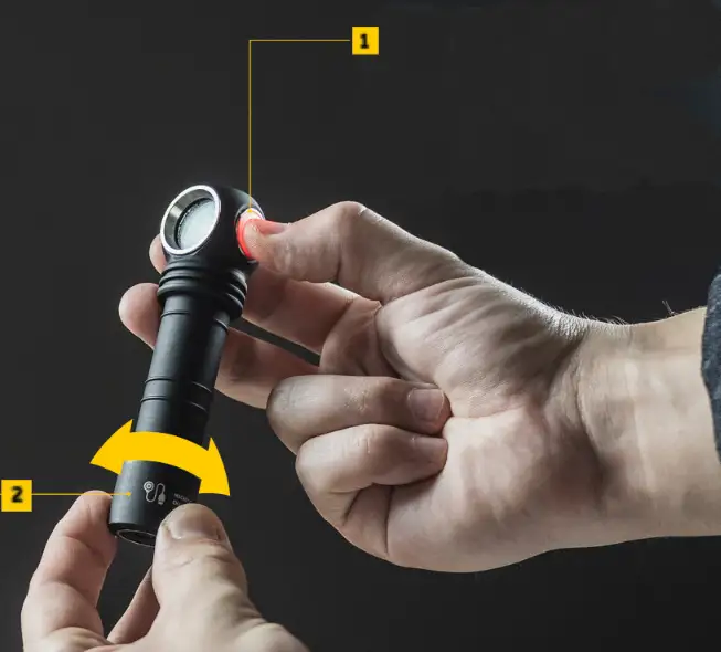 LATARKA CZOŁOWA AKUMULATOROWA USB SPORTOWA KEMPING NA ROWER BARWA CIEPŁA — 10