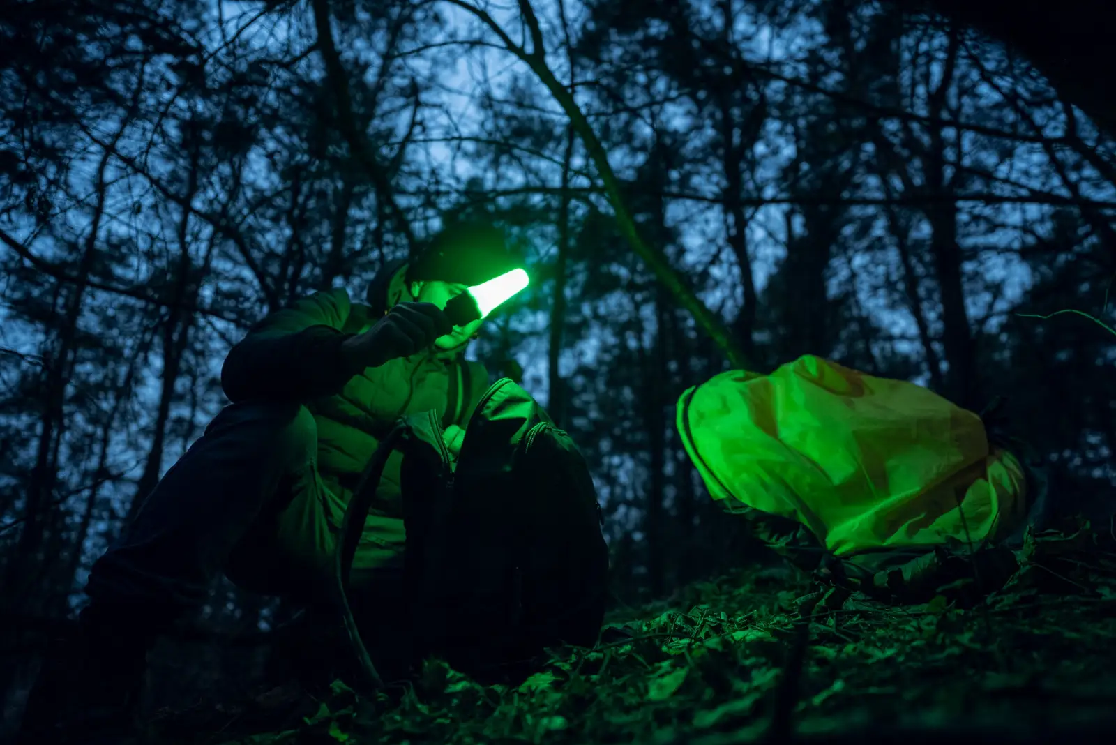 LATARKA AKUMULATOROWA TAKTYCZNA MOCNA 1500LM ŚWIATŁO BIAŁE CZERWONE ZIELONE — 9