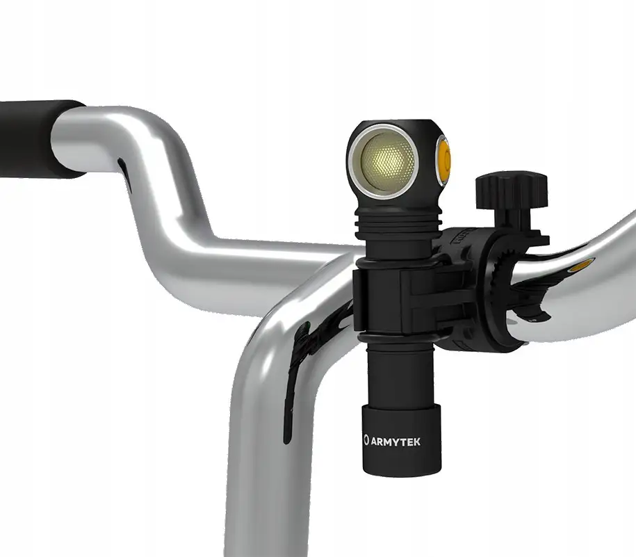 ARMYTEK UCHWYT ROWEROWY MOCOWANIE MONTAŻ DO LATAREK ABM-01 PRZYSTAWKA — 2