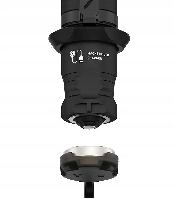 LATARKA SPECJALISTYCZNA TAKTYCZNA VIKING PRO USB WARM AKUMULATOROWA 2050 LM — 3