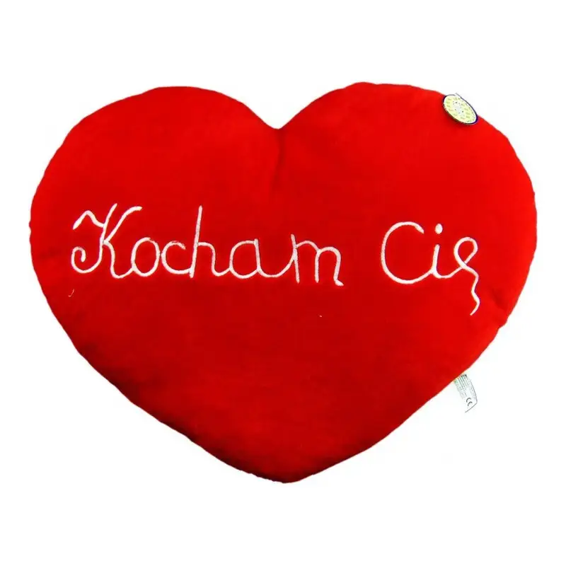 poduszka serce KOCHAM CIĘ S1014