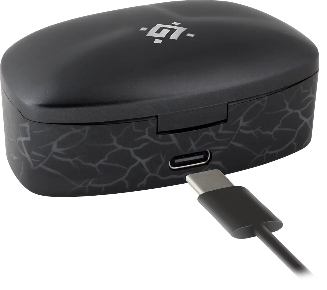 SŁUCHAWKI DEFENDER BLUETOOTH CYBERDOTS 250 GAMING CZARNE — 7