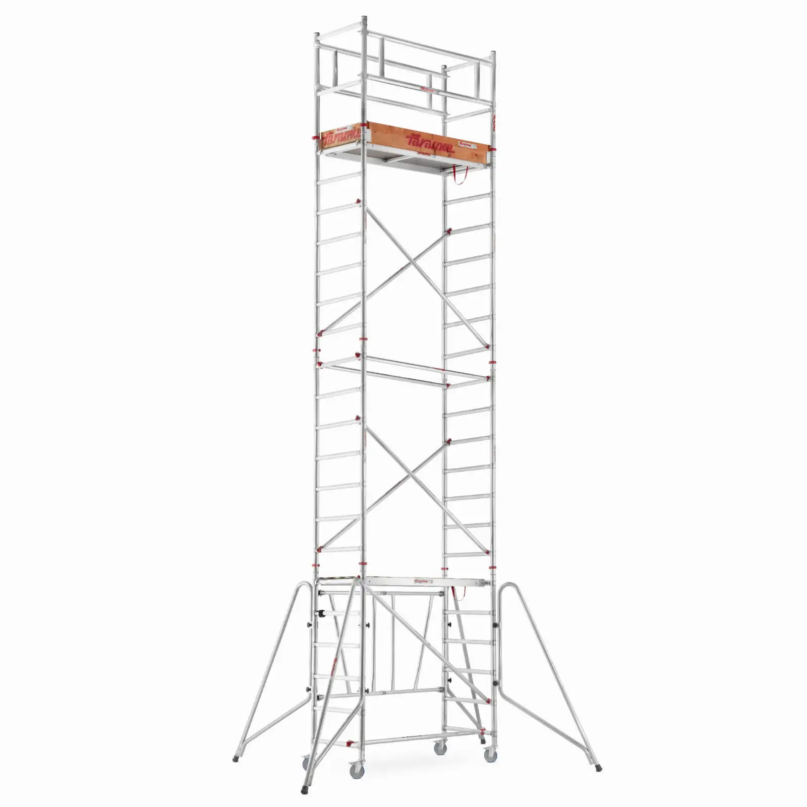 Rusztowanie aluminiowe jezdne składane FARAONE COMPACT XS 160 x 75 cm 160 pakiet A+B+C+D - 7,60 m