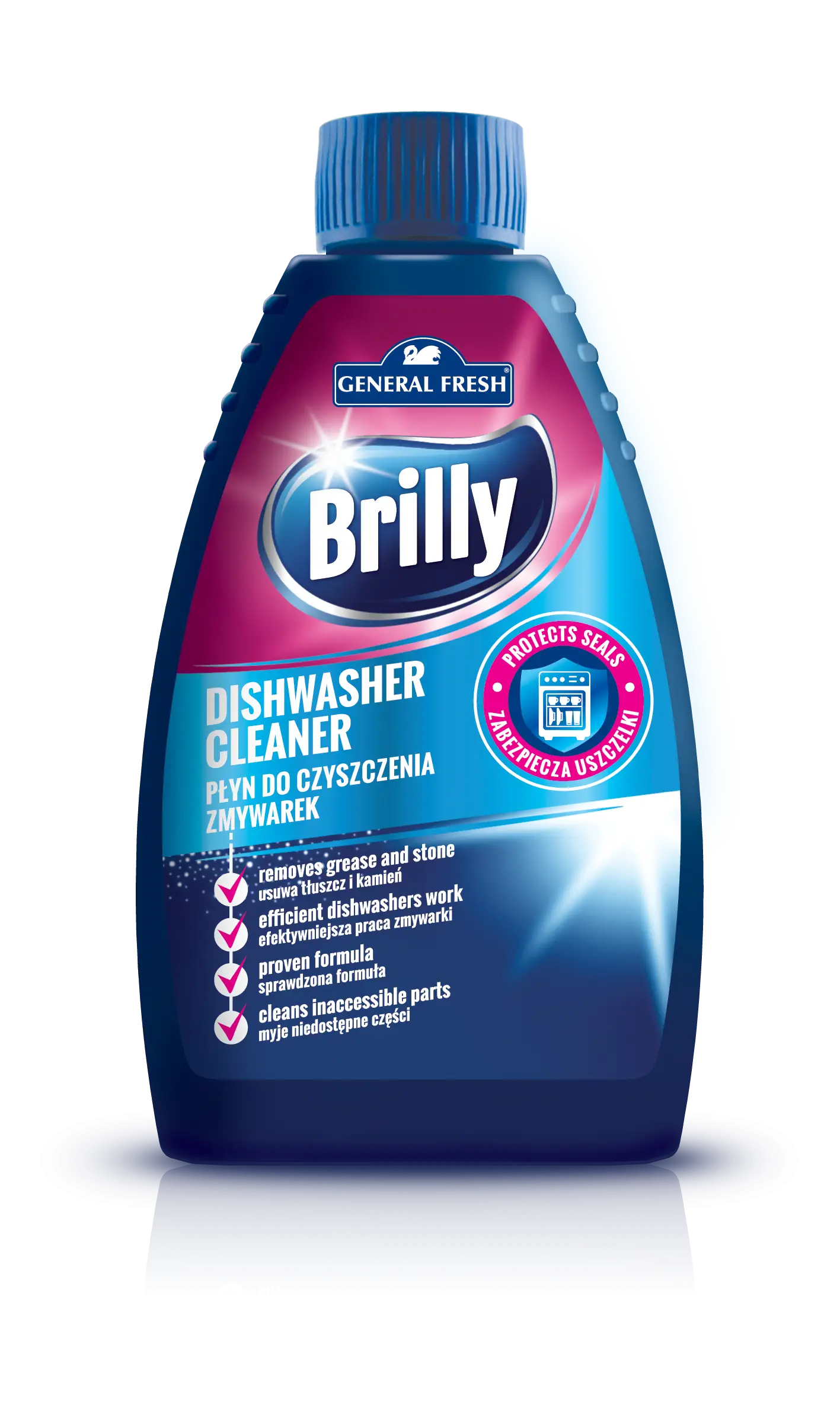 płyn do czyszczenia zmywarek BRILLY 250ml