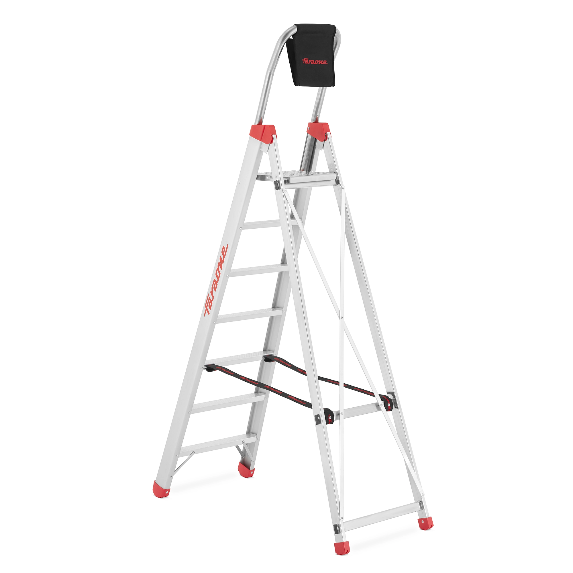 Drabina magazynowa wolnostojąca 7 stopniowa FARAONE LADY 7 - 3,36 m — 4