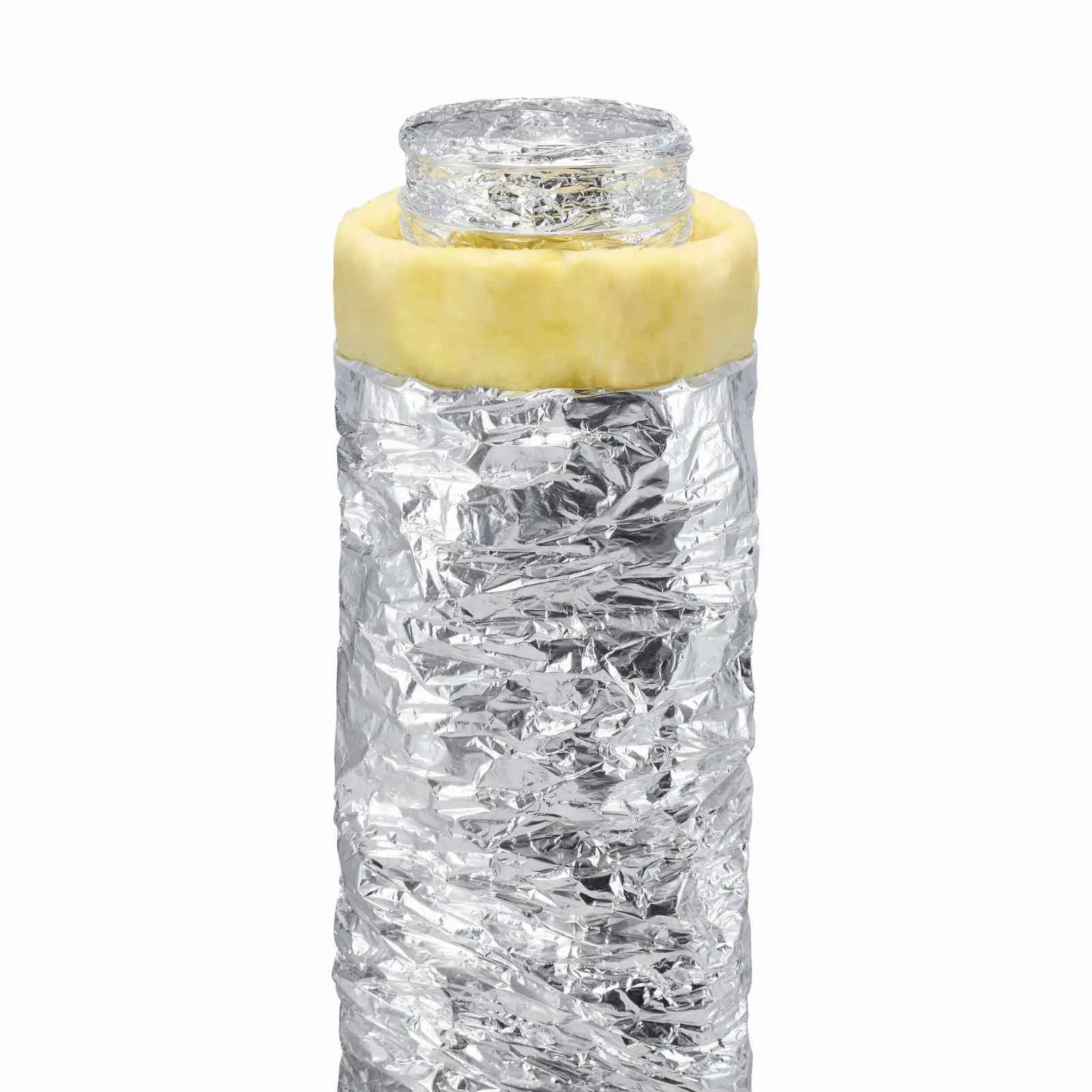 Rura wentylacyjna aluminiowa izolowana elastyczna spiro kanał przewód rekuperacja 100 mm 5 m — 3
