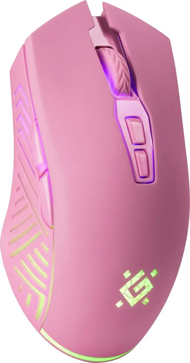 MYSZ DEFENDER GM-502 PANDORA RF BEZPRZEWODOWA 3200dpi 7P RÓŻOWA — 9