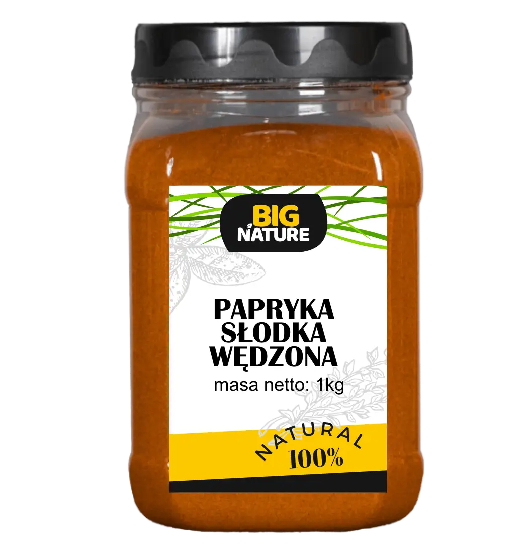 PAPRYKA SŁODKA WĘDZONA MIELONA 1KG