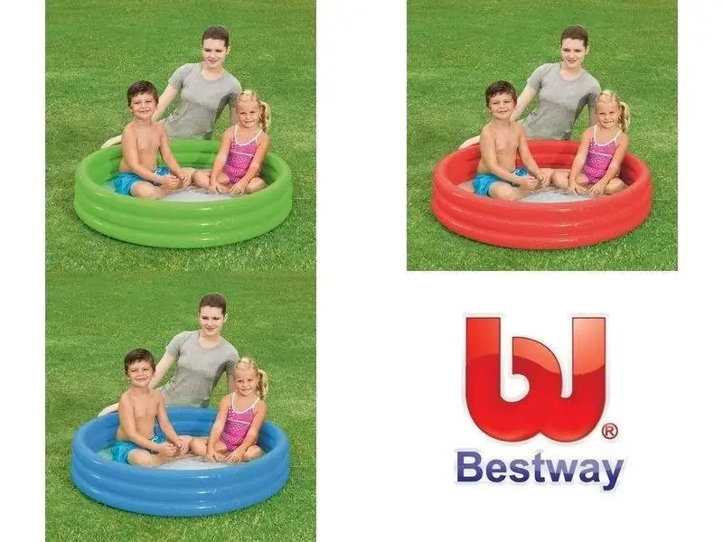 basen dmuchany 122x25cm 3-ringi BESTWAY | 51025