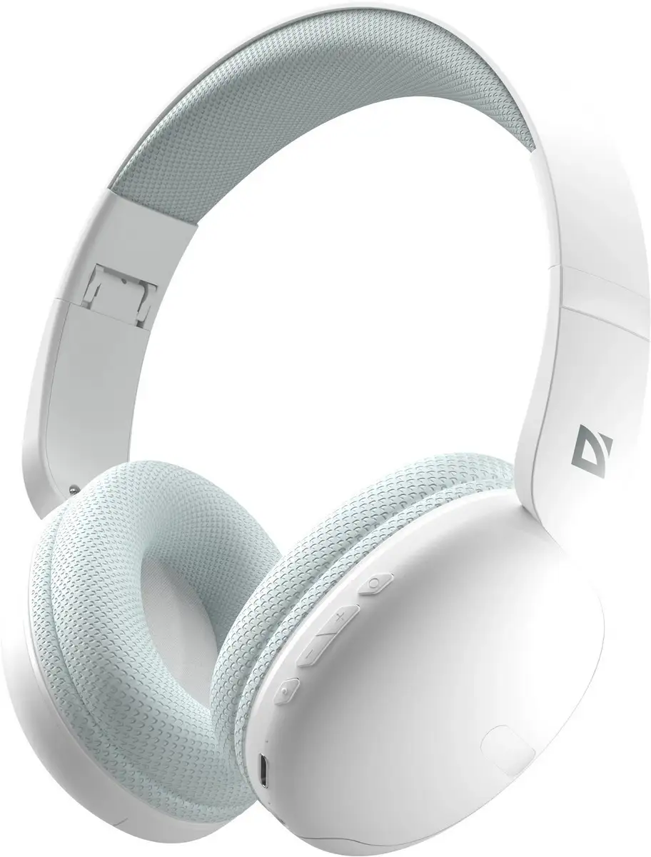 SŁUCHAWKI DEFENDER BLUETOOTH FREEMOTION B480 BIAŁE