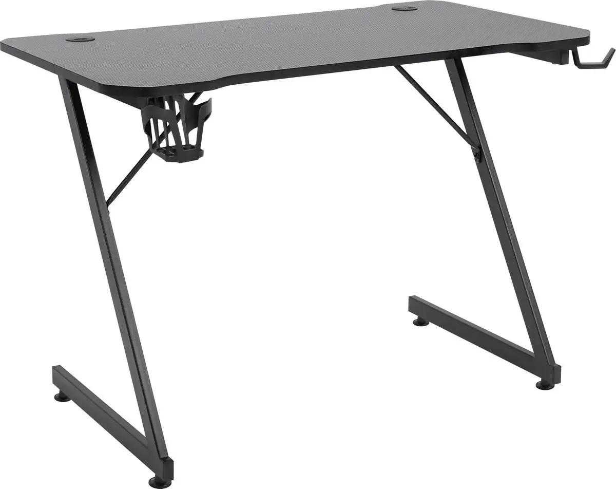 BIURKO DEFENDER SPACE CZARNE GAMING — 8