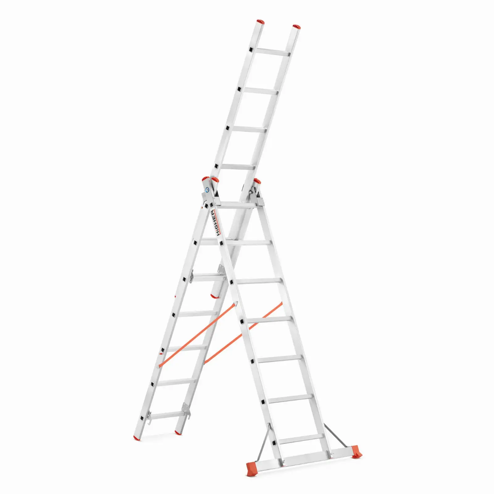 Drabina aluminiowa profesjonalna wielofunkcyjna HIGHER 3x7 seria 73PRO — 6