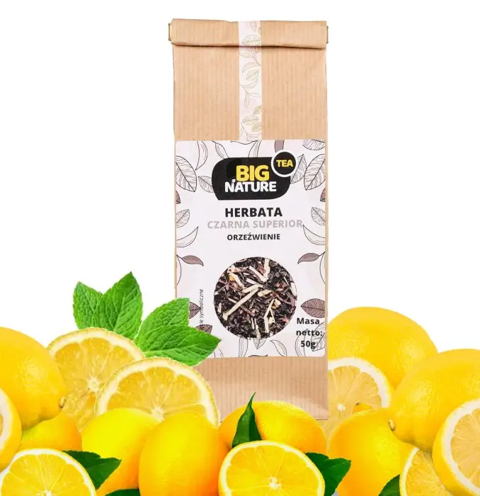 Herbata czarna SUPERIOR ORZEŹWIENIE 50g - BIG NATURE