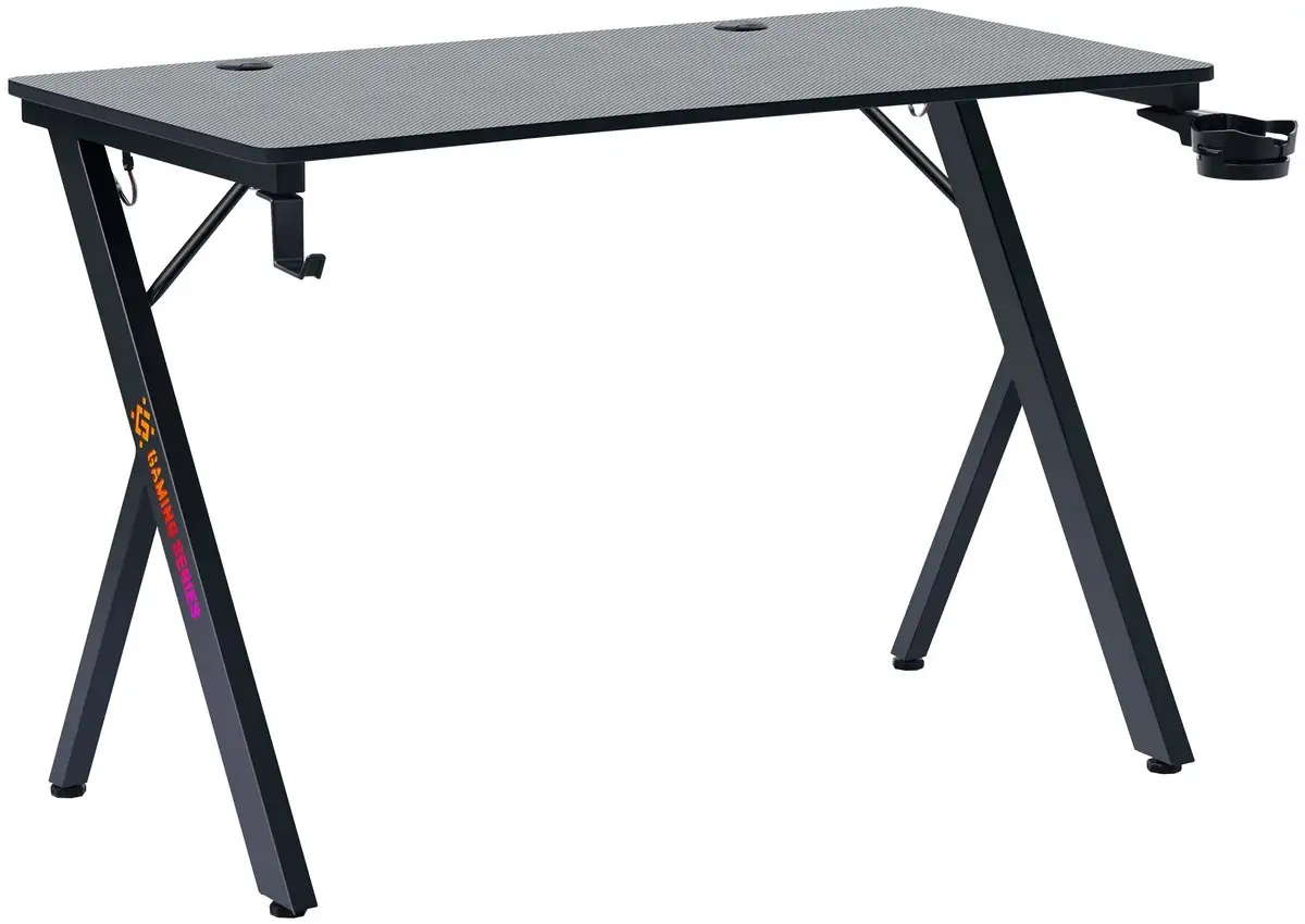 BIURKO DEFENDER AROX CZARNE GAMING — 6