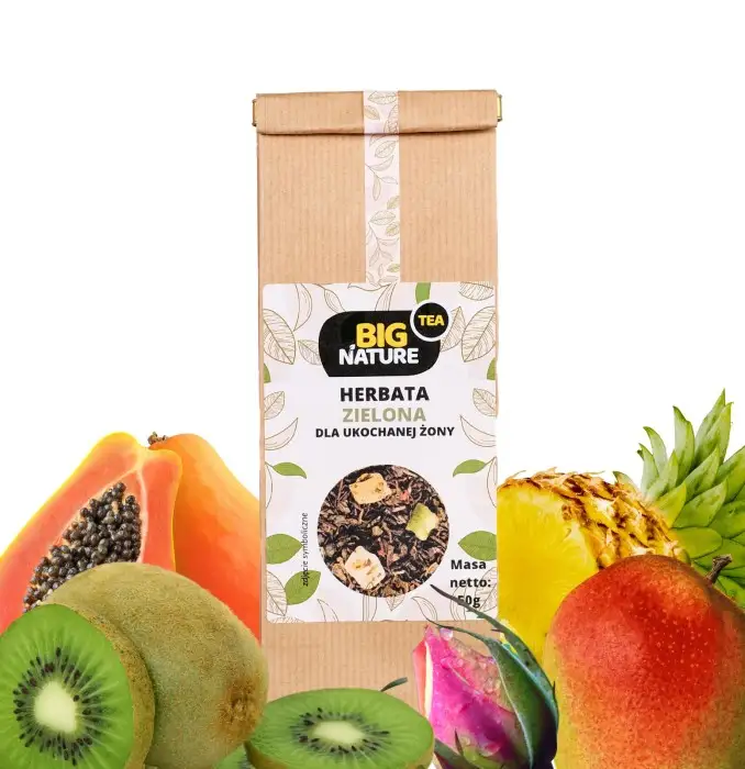Herbata zielona DLA UKOCHANEJ ŻONY 50g - BIG NATURE
