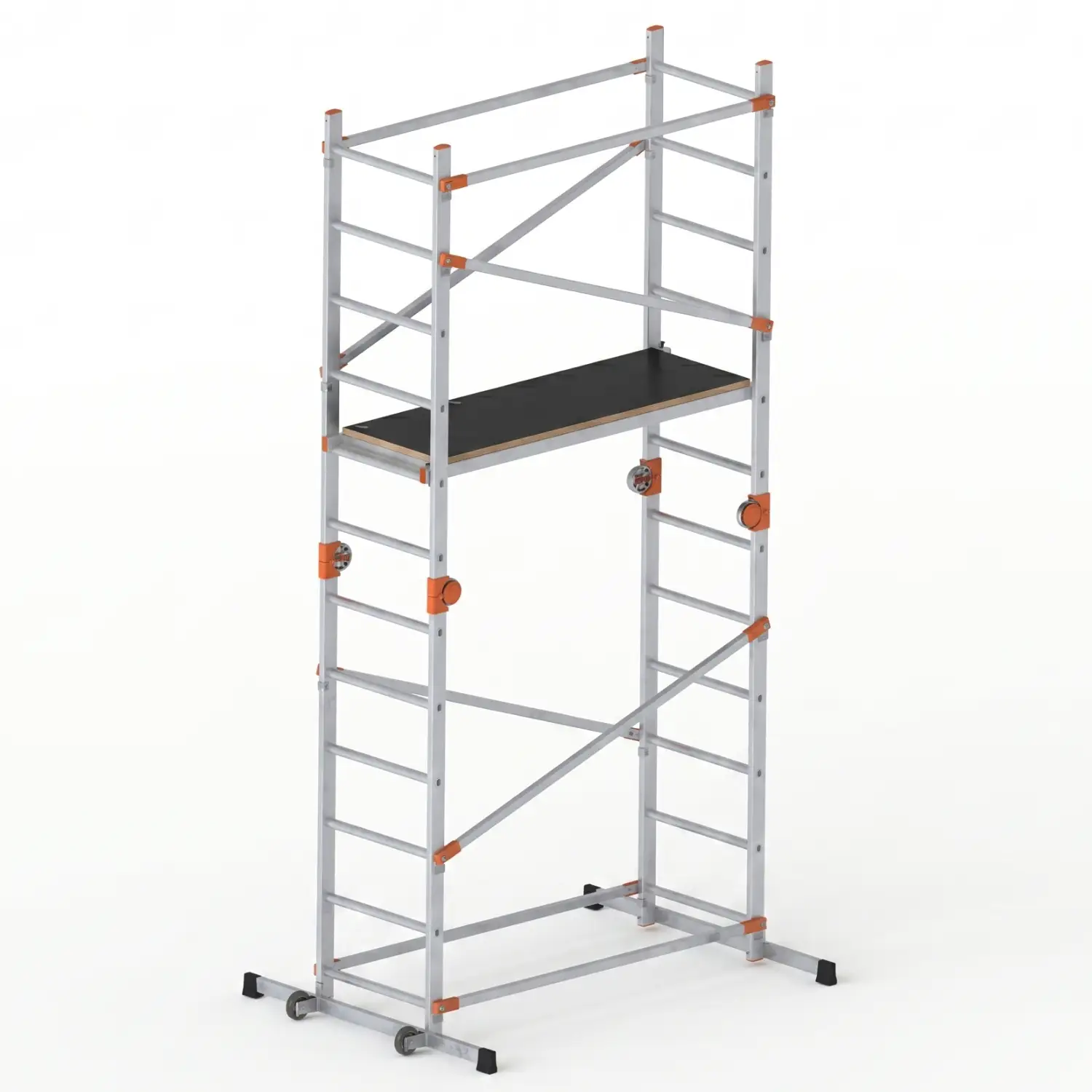 Rusztowanie przegubowe jezdne 4w1 GIERRE Fast&Lock G-FA200FL 3,9 m modułowe