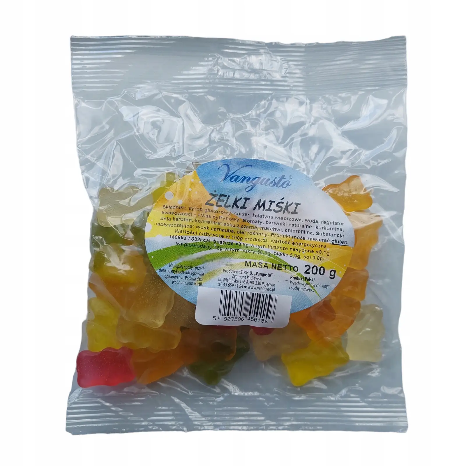 Żelki Vangusto 200g Miśki — 3