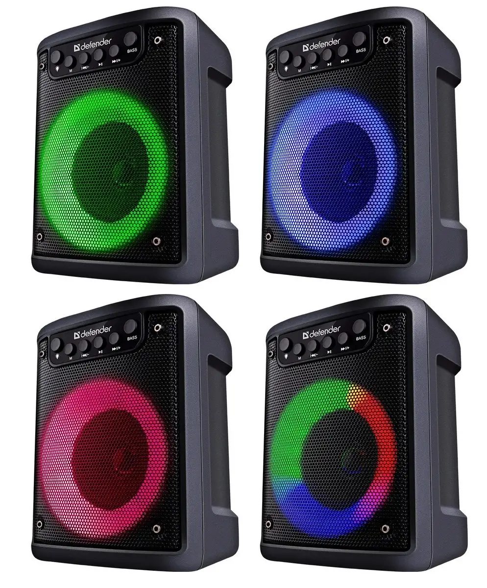 GŁOŚNIK DEFENDER FUNKY BLUETOOTH 10W BT5.3 AUX FM MP3 USB microSD — 6