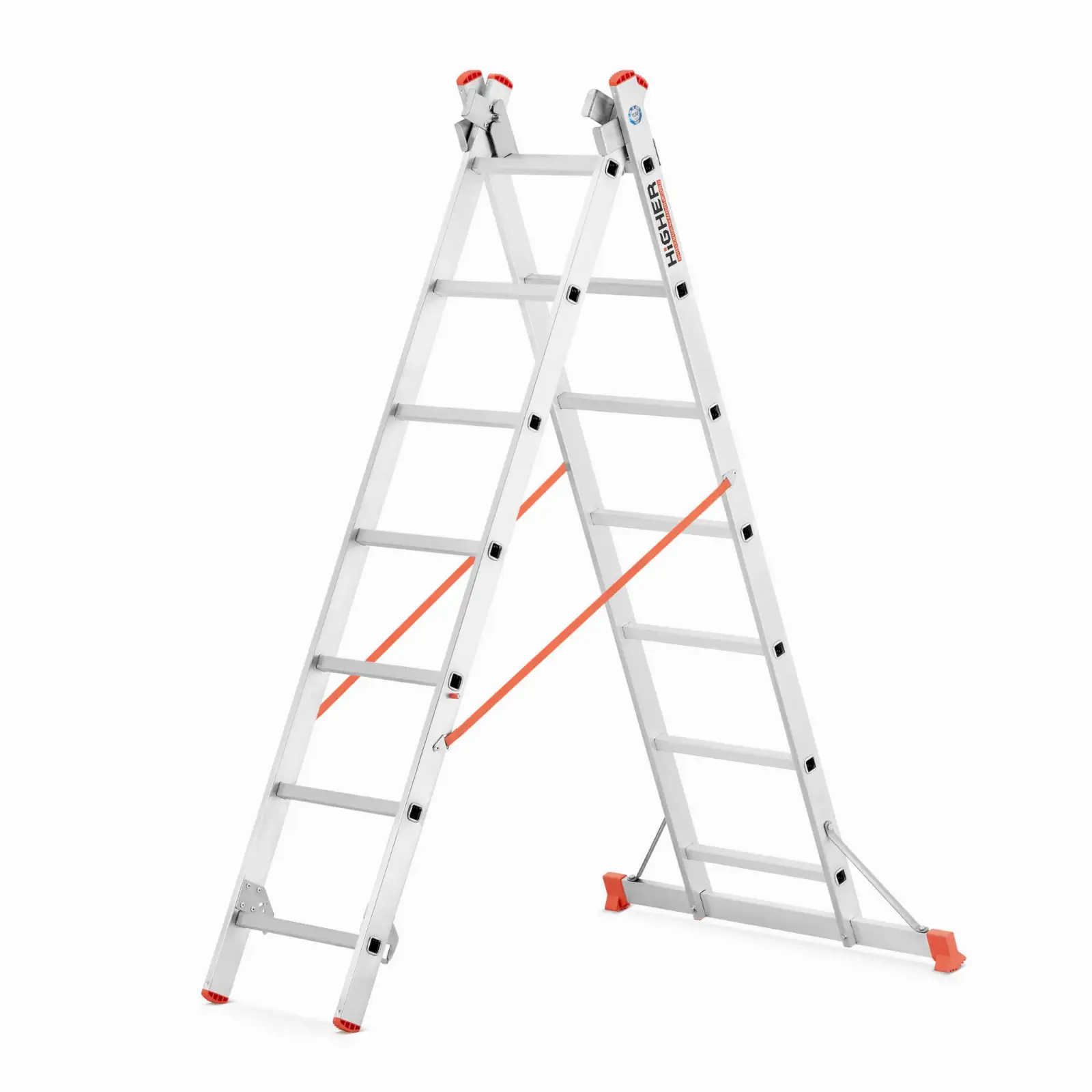 Drabina aluminiowa profesjonalna wielofunkcyjna HIGHER 3x7 seria 73PRO — 3