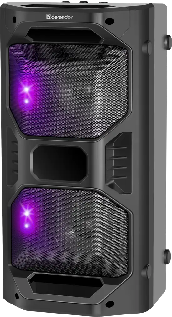 GŁOŚNIK DEFENDER RAGE BLUETOOTH 50W LED/BT/FM/USB/MIC/TWS — 2