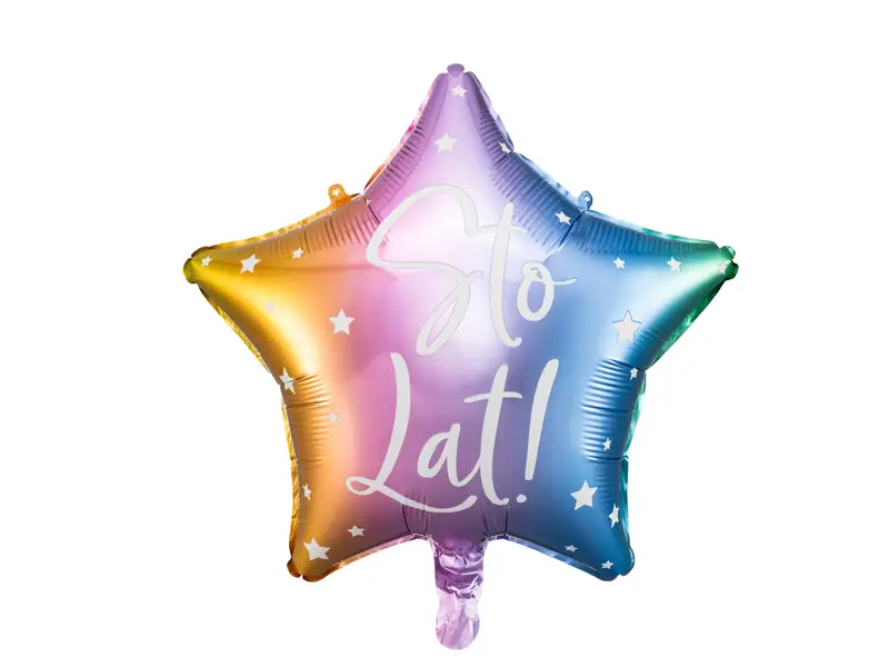 Balon foliowy Sto Lat!,   40cm  FB94-000