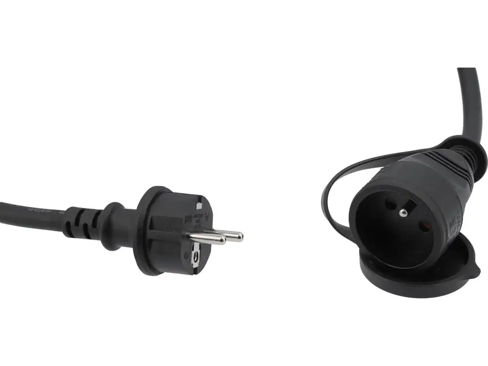 Przedłużacz warsztatowy budowlany YATO przewód 3x1,5 mm H07RN-F 10 metrów długości — 4
