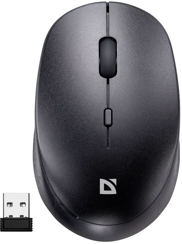MYSZ DEFENDER AURIS MB-027 RF SILENT CZARNA OPTICAL
