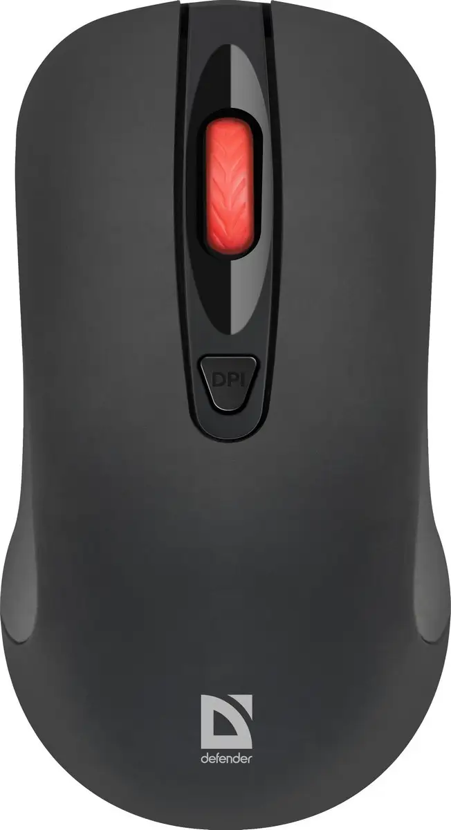 MYSZ DEFENDER NEXUS MS-195 RF SILENT CZARNA