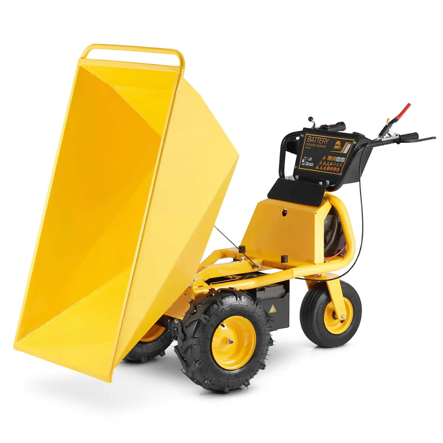 Wozidło elektryczne wózek koleba taczka elektryczna HIGHER 500kg 09550 — 5