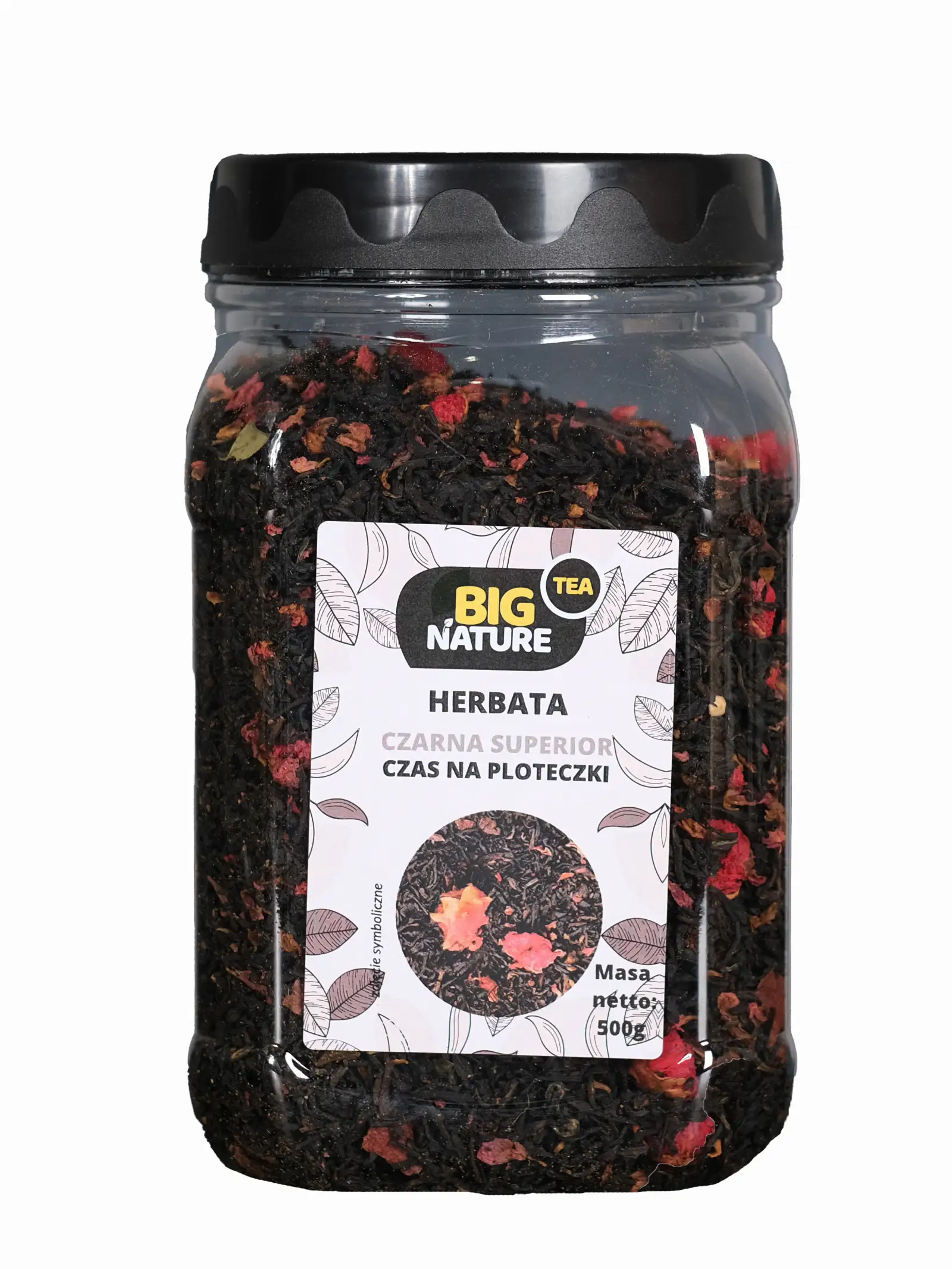 HERBATA CZARNA SUPERIOR CZAS NA PLOTECZKI 500G — 2