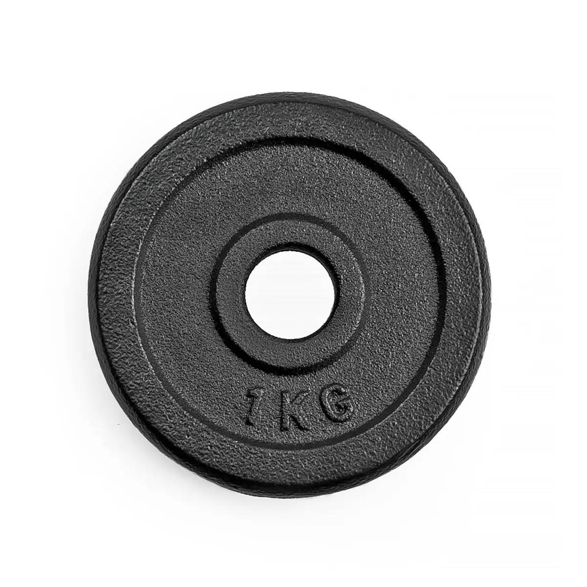 Obciążenie żeliwne 1kg krążek talerz otwór 26mm — 2