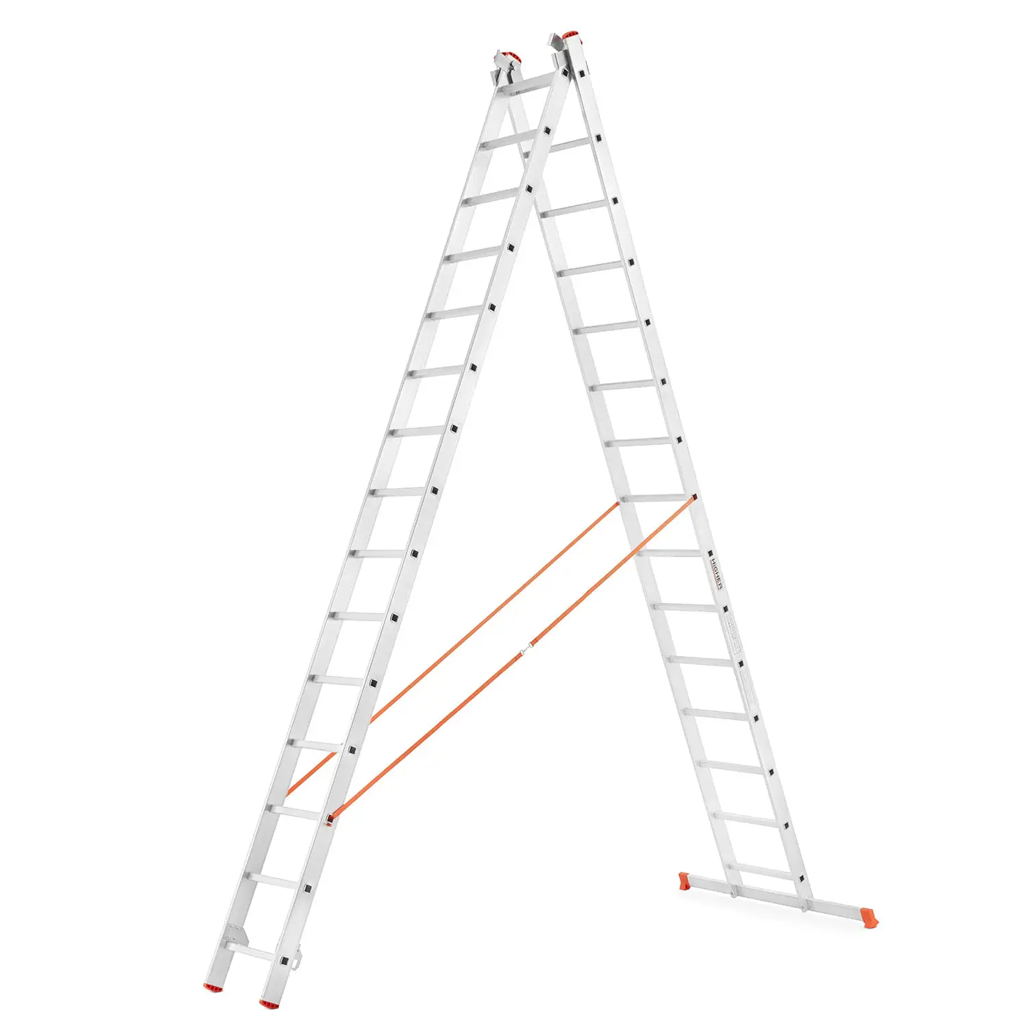 Drabina aluminiowa profesjonalna wielofunkcyjna HIGHER 3x15 seria 73PRO — 9
