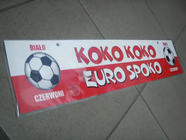 zawieszka na przyssawki Euro Spoko POLSKA 6992 — 2