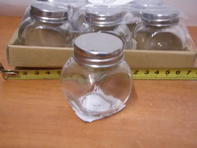 słoiczek  9szt 55ml. + zakrętka PAN9715