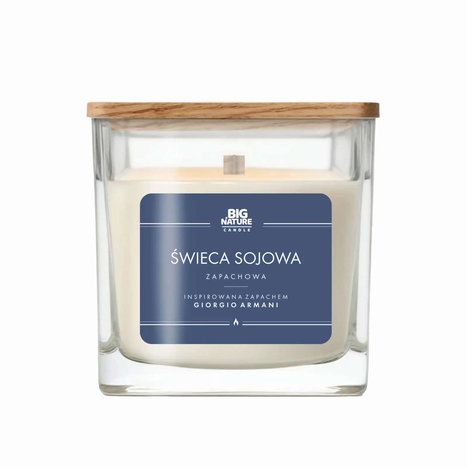 Świeca sojowa zap. insp. GIORGIO ARMANI SI 505g — 2