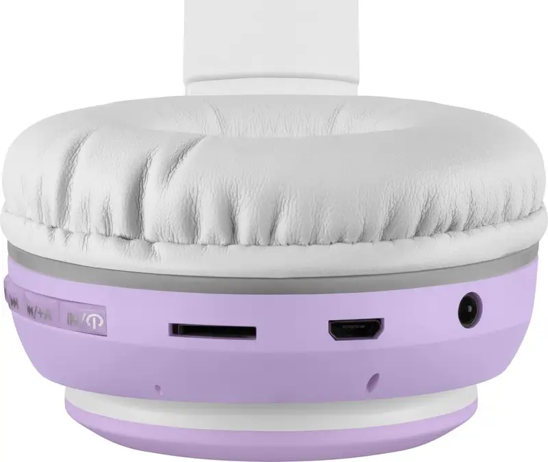 SŁUCHAWKI DEFENDER BLUETOOTH FREEMOTION B585 LED LILAC — 16
