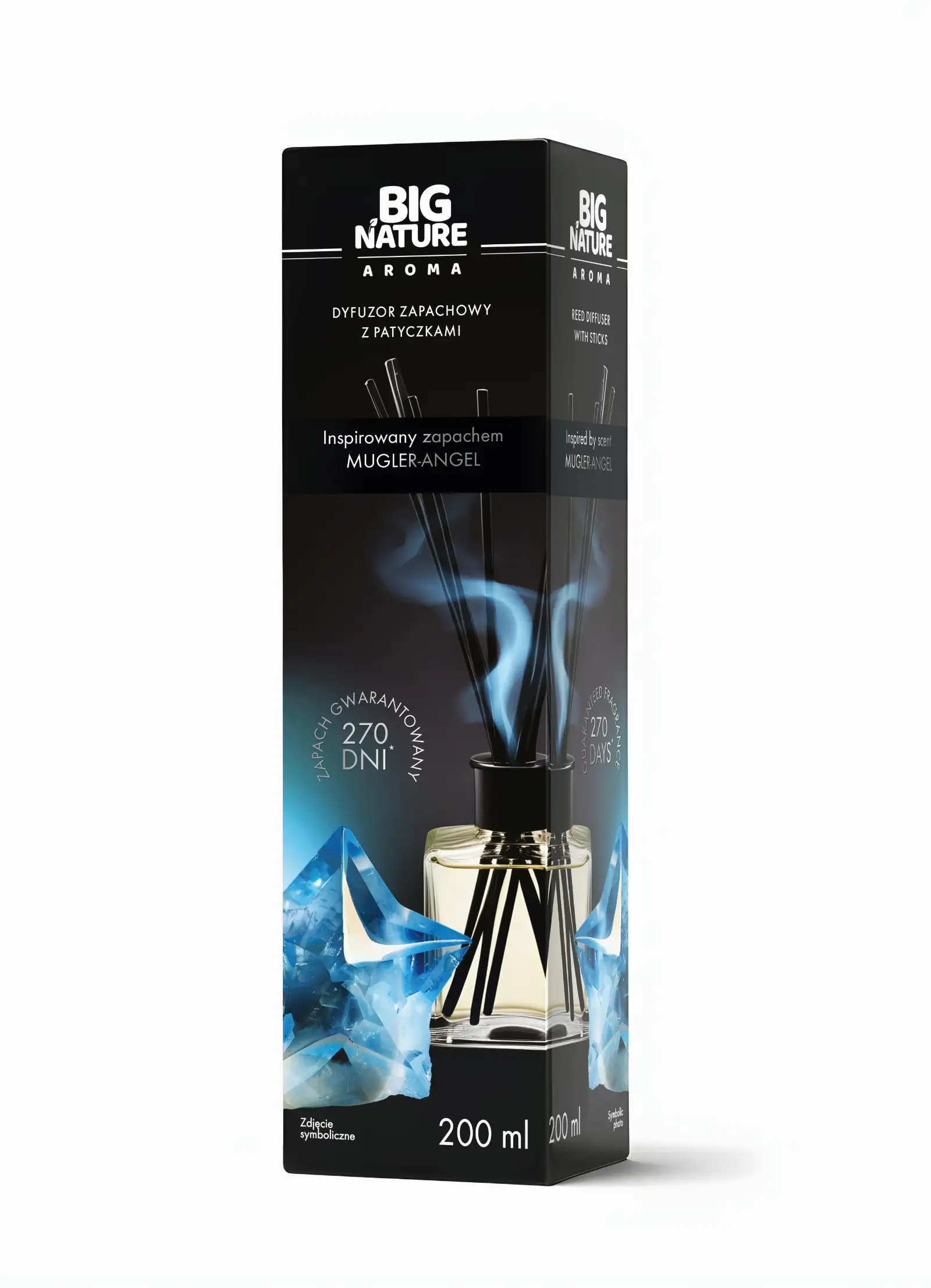 Dyfuzor Zapachowy z Patyczkami - Inspirowany Zapachem MUGLER ANGEL 200ml — 3