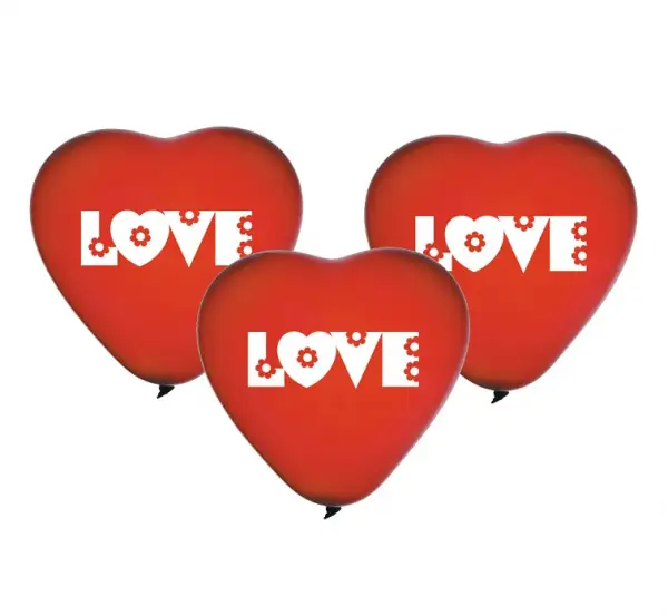 balony 5szt.  SERCA LOVE | CRS/P149