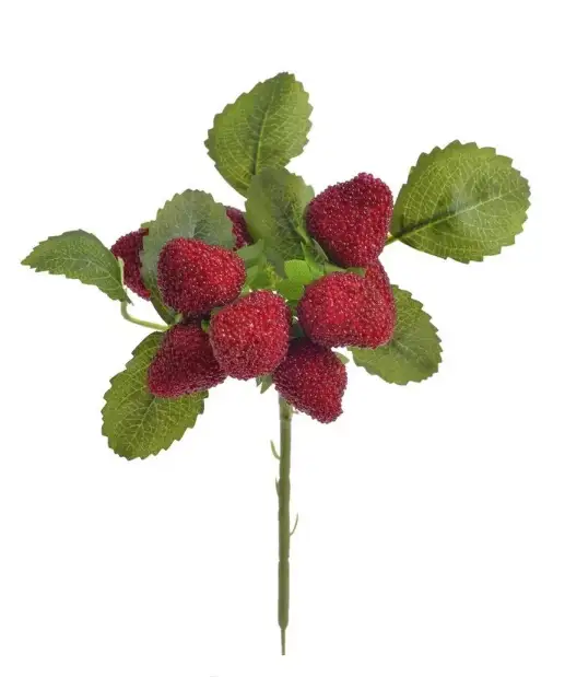gałązka x9 truskawka 27cm  | 148CANQ608_01