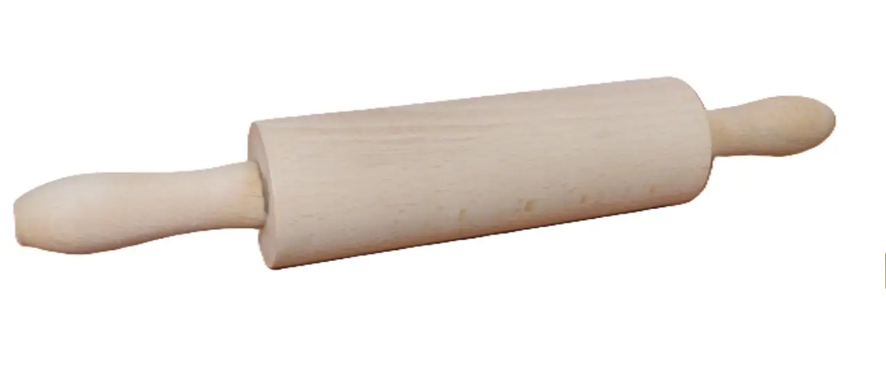 wałek do ciasta drewniany 24cm W2 — 2