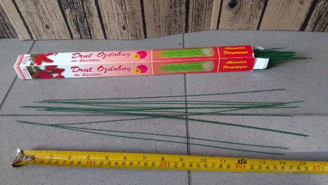 drut ozdobny 1,1mm do kwiatów 1kg