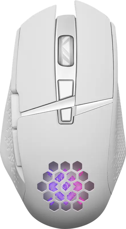 MYSZ DEFENDER GM-514 GLORY OPTIC RF RGB 3200dpi 7P BIAŁA — 4