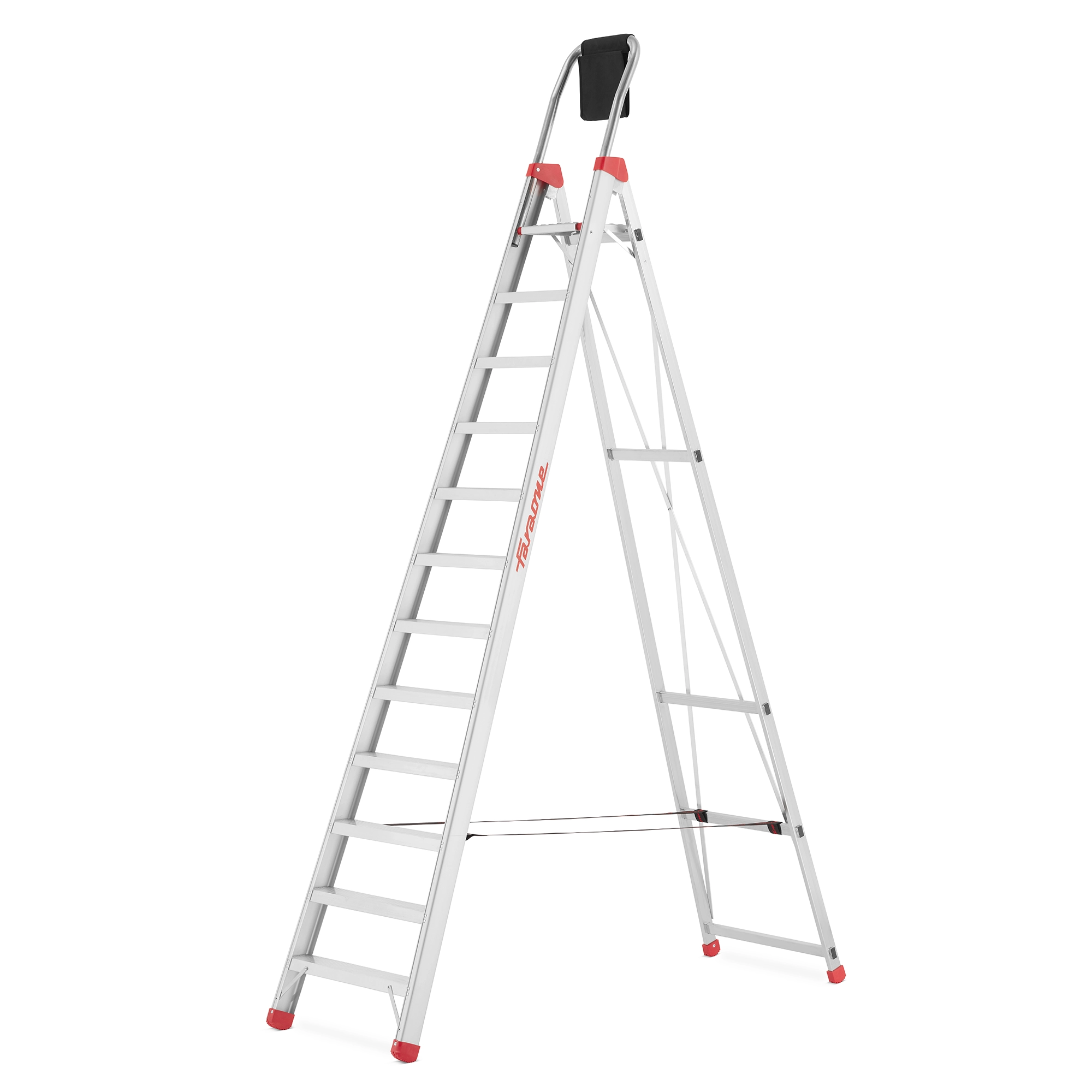 Drabina magazynowa wolnostojąca 12 stopniowa FARAONE LADY 12 - 4,63 m — 3