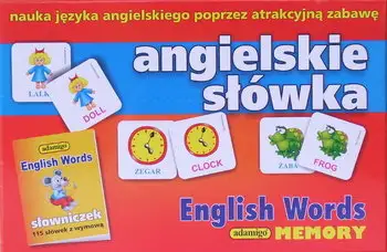 angielskie  słówka - memory