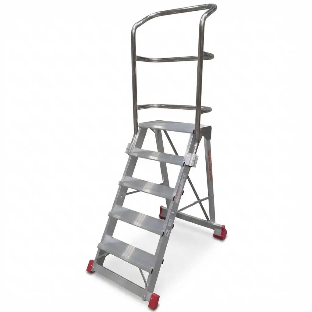 Drabina magazynowa FARAONE 5-stopniowa CM 5P - 3,23 m