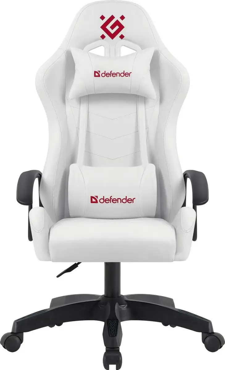 FOTEL DEFENDER LION BIAŁY GAMING — 14